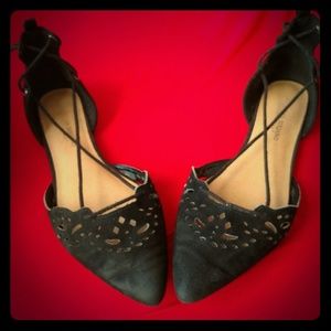 Christian Cristian Siriano Lace Up Flats